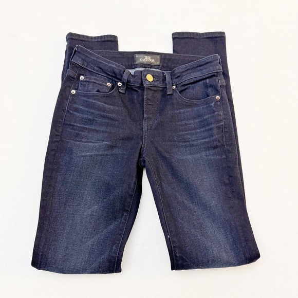 The Castings Mid Rise Jeggings Slocan Dark Wash Denim Jeans SZ25 - Picture 3 of 7